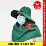 Sun Shield Face Hat / UV Sport Hat / Topi Jepun Soldier / Fishing Hat / Camping Hat / Sun Hat #9703-Color #日本军帽子 #防晒帽子